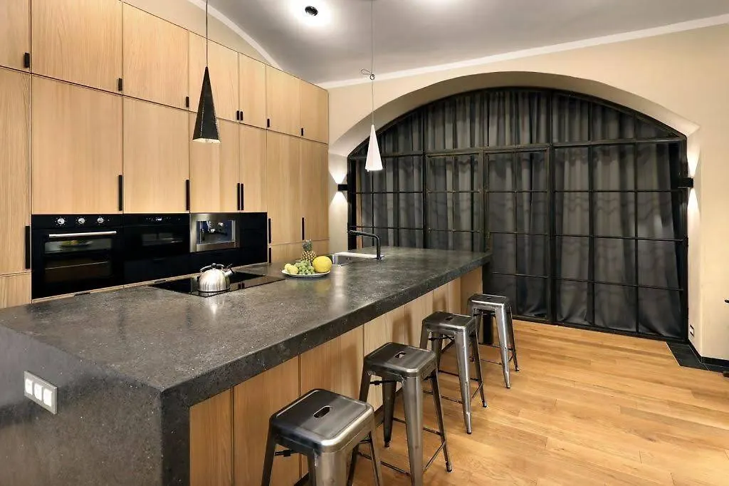 Design Loft 2 Minutes To Wenceslas Square Praag Appartement