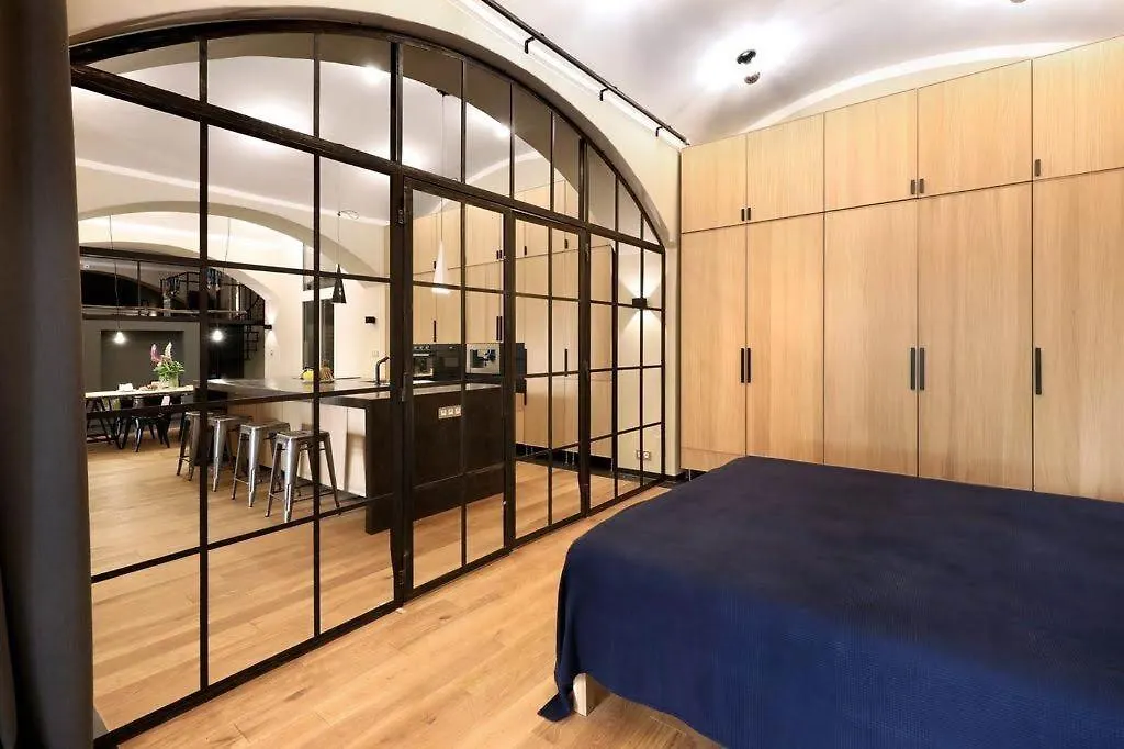 Design Loft 2 Minutes To Wenceslas Square Praag Appartement